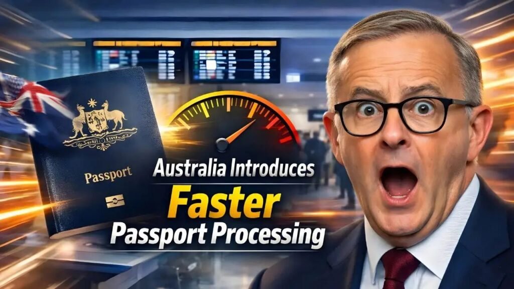 Australia Introduces Faster Passport Processing With 2026 Immigration Reforms