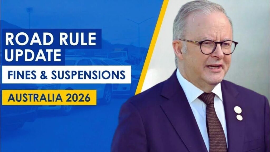 Australia New Driving Laws 2026 Start Soon – Huge Fines for Small Mistakes