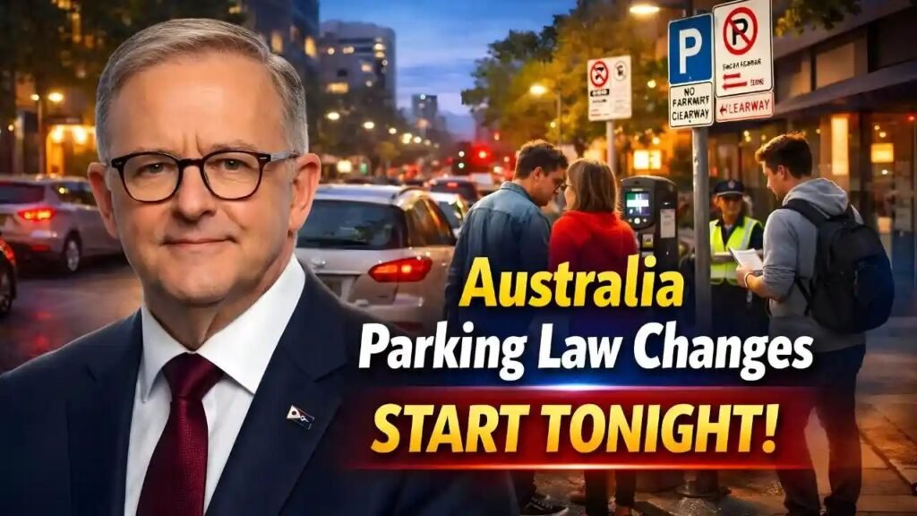 Australia Parking Law Changes Begin Tonight: What Drivers Need to Know About New Rules and Heavy Fines