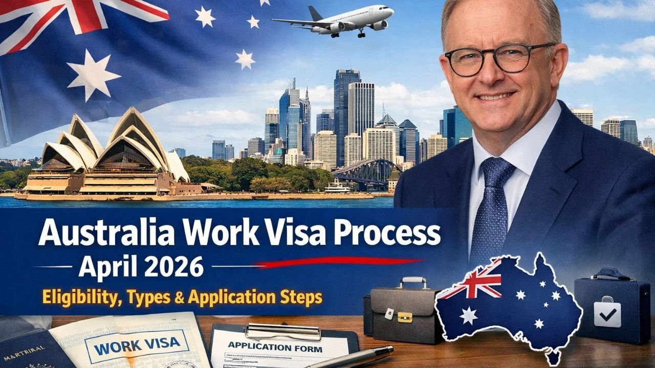 Australia Work Visa Process April 2026: Complete Guide to Eligibility, Types, and Application Steps