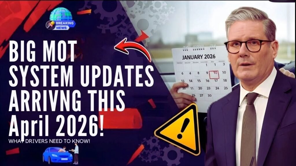 Big MOT System Updates Arriving This April 2026 – Essential Guide for Drivers