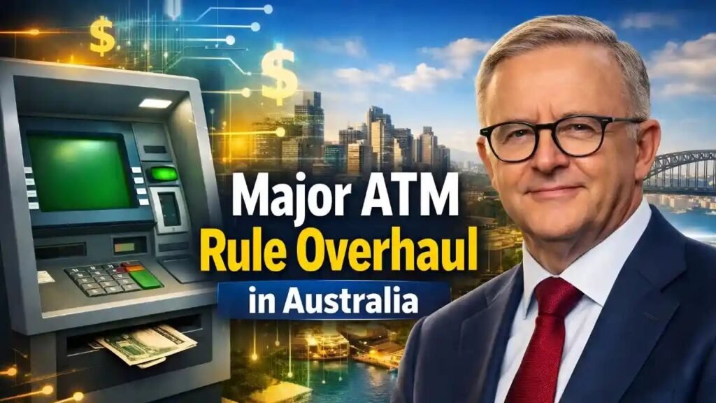 FROM MONDAY: Major ATM Rule Overhaul in Australia – What Pensioners Need to Know
