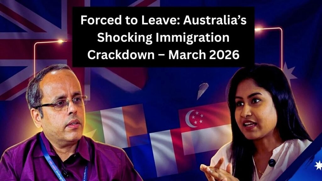 Forced to Leave: Australia’s Shocking Immigration Crackdown – March 2026